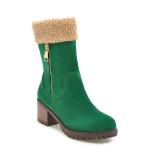 Casual Artificial Nubuck Boots