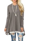 Solid Casual Polyester Top