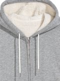 Gray Cotton-Blend Outerwear