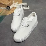 Casual Canvas Creepers Lace-up Women Platform Sneakers