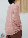 Long Sleeve Crew Neck Casual Shirts & Tops