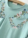 Cotton Casual Plain Shirts & Tops