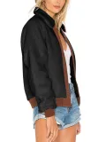 Long Sleeve Paneled Vintage Velvet Coat