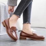 Women Classic Low Heel Casual Leather Loafers