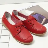 Women PU Loafers Casual Comfort Slip On Shoes