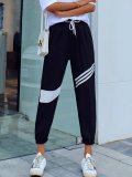 Plus Size Women Plain Casual Pants