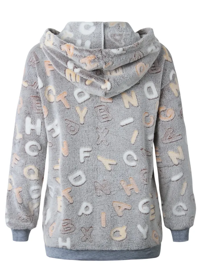 Fleece Sherpa Coat Fuzzy Cashmere Wool Teddy Bear Hoodies