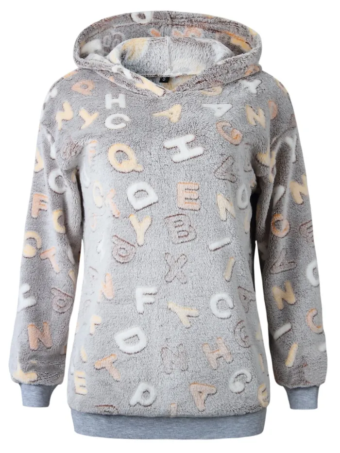 Fleece Sherpa Coat Fuzzy Cashmere Wool Teddy Bear Hoodies