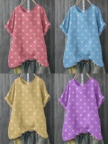 Casual Polka Dots Shirts & Tops