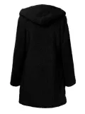 Women Cashmere Sherpa Coat Warm Teddy Bear Coats With Hoodie