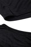 One Shoulder Plain T-Shirts