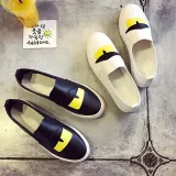 Women PU Loafers Casual Comfort Slip On Shoes