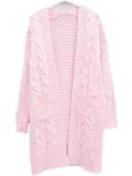 Casual Polyester Paneled Quilted Coat