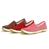 Women Corduroy Loafers Casual Comfort Slip On Shoes