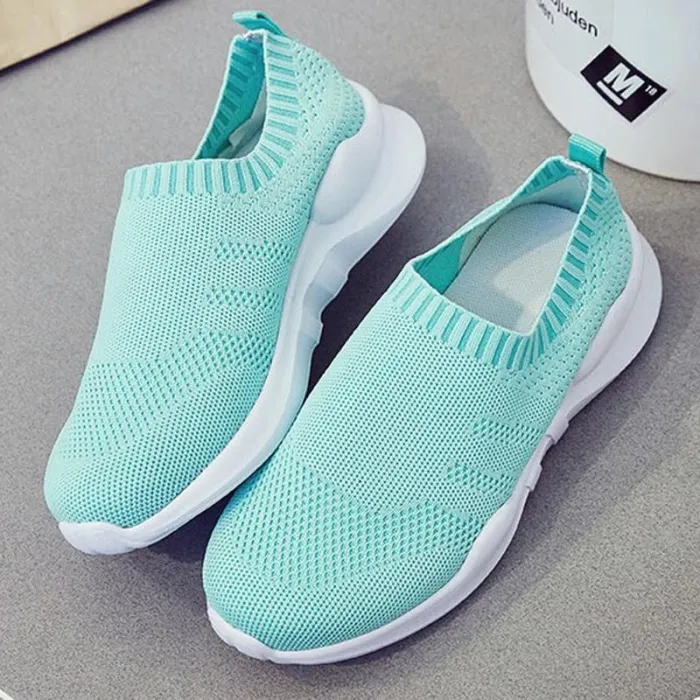 Women Athletic Sneakers Casual Slip On Breathable Shoes