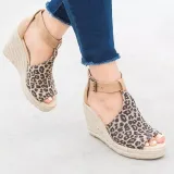 Adjustable Buckle Artificial Nubuck Shoes