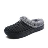 Women Closed Toe Warm Plus Size Slippers Casual Shoes