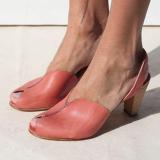 Women's Elegant Casual Peep Toe Sandals
