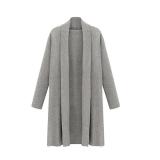 Women's Open Front Trench Coat Long Cloak Cardigan