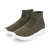 Mesh Fabric High-top Breathable Sneaker