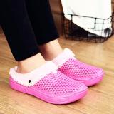 Women Closed Toe Warm Plus Size Slippers Casual Shoes