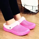 Women Closed Toe Warm Plus Size Slippers Casual Shoes