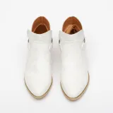 Women PU Booties Casual Comfort New Fashion Thick Shoes