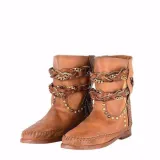 Tassel Flat Heel Boots