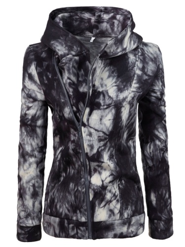 Hoodie Vintage Floral Cotton Coat