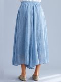 Plus Size Women Plain Casual Pants