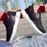 Women Mesh Fabric Sneakers Casual Comfort Lace Up Shoes