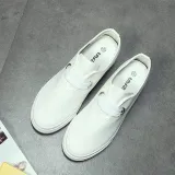 Casual Canvas Creepers Lace-up Women Platform Sneakers