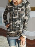 Printed Casual Polyester Hoodies