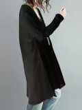 Plus Size Solid Color Casual Blouse