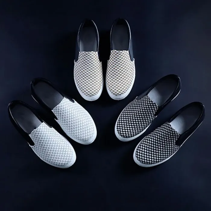 Women PU Loafers Casual Comfort Slip On Shoes