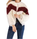 White Long Sleeve Round Neck Tops