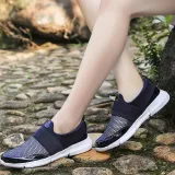 Women Mesh Fabric Sneakers Casual Comfort Plus Size Shoes
