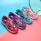 Flower Mesh Breathable Platform Rocker Sole Casual Shoes