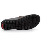 Big Size Buckle Leather Hook Loop Soft Flat Casual Loafers