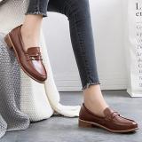 Women Classic Low Heel Casual Leather Loafers