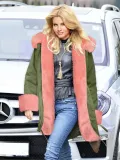 Warm Vintage Casual Cotton-Blend Long Sleeve Army Green Coat