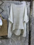 Casual Cotton Solid Shirts & Tops