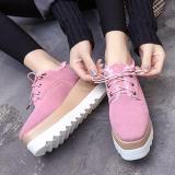 Wedge Heel Lace-Up Spring/fall Loafers