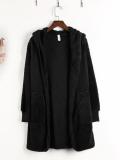 Pockets Casual Hoodie Quilted Coat