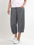 Summer Pockets Shift Casual Capri Pants