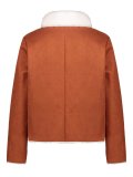 Caramel Pockets Wool Blend Shawl Collar Long Sleeve Jackets