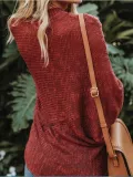 Strap loose large size sweater