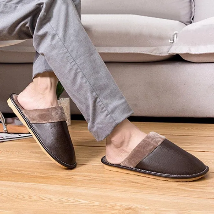 Women Snow Fur Warm Home Slippers Loafers Casual Shoes