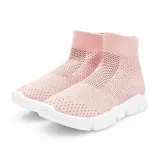 Mesh Fabric High-top Breathable Sneaker