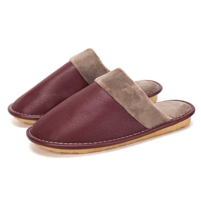 Women Snow Fur Warm Home Slippers Loafers Casual Shoes